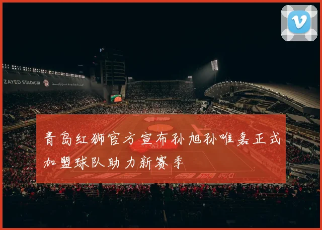 青岛红狮官方宣布孙旭孙唯嘉正式加盟球队助力新赛季