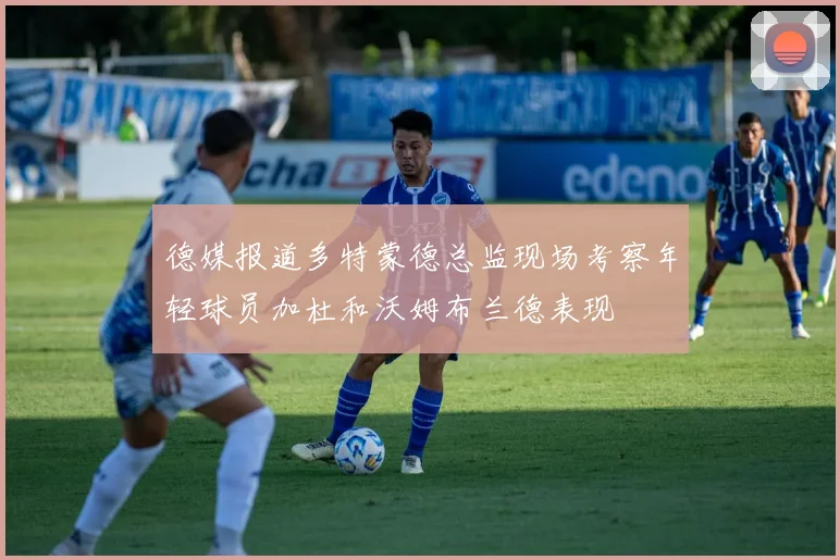 德媒报道多特蒙德总监现场考察年轻球员加杜和沃姆布兰德表现
